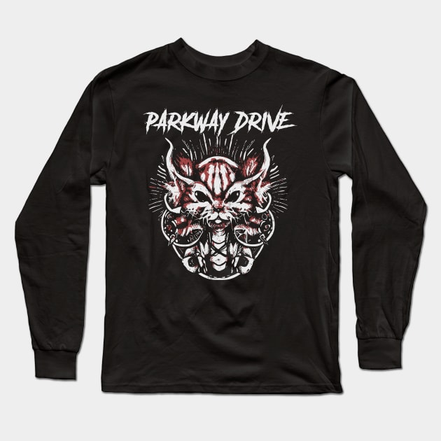 parkway drive dark fox Long Sleeve T-Shirt by low spirit